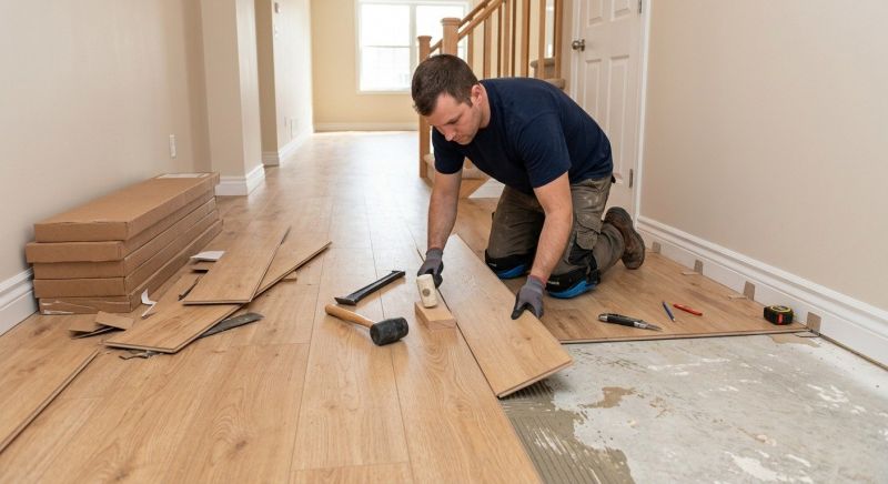 Laminate Floor Remodeling in Greensboro, NC