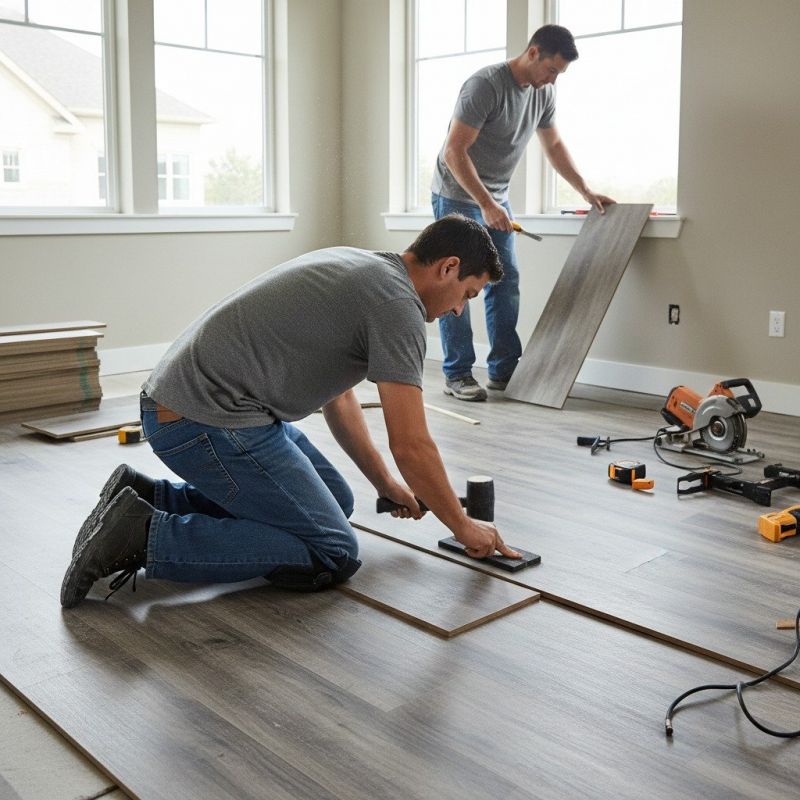 Local Laminate Flooring Services pros at work