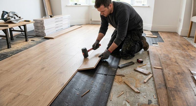 Plank Laminate Installation in Greensboro, NC