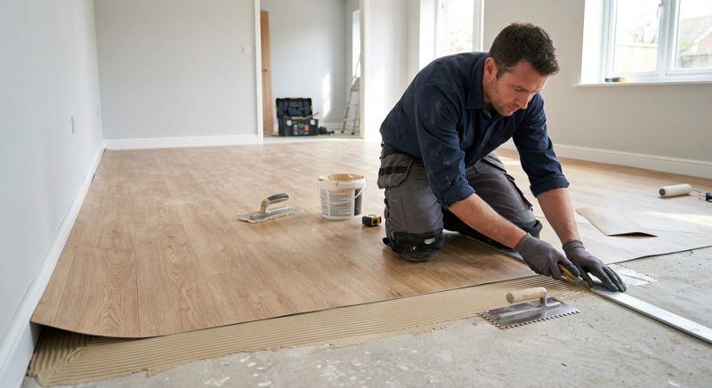 Sheet Flooring Installation in Granbury, TX